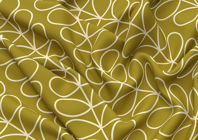 Orla Kiely Linear Stem, Seagrass - Twist&Fit Roman Blind - Image 4